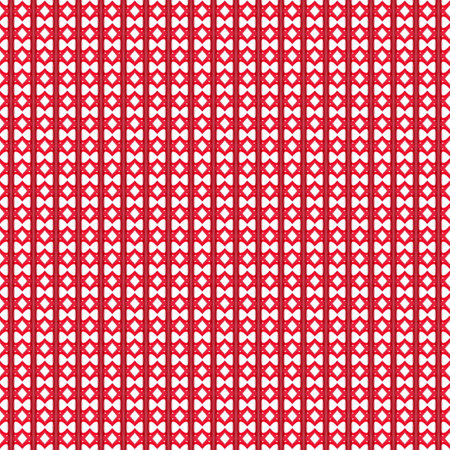 Abstract red and white seamless patternの写真素材