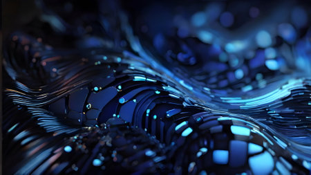 Abstract cyber security technology designの素材