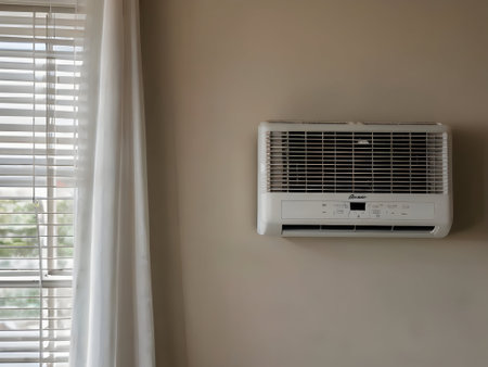Air conditioner in modern apartmentの素材