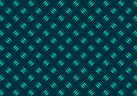 vector illustration. Metal seamless pattern green turquoise color background.のイラスト素材