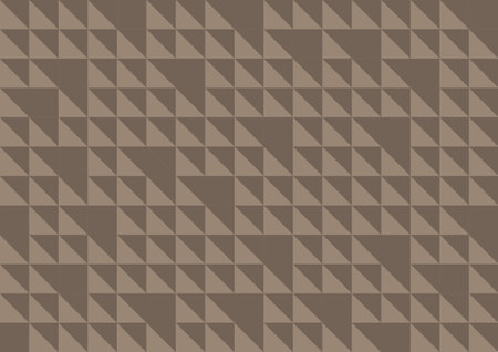 Abstract triangle brown pattern decorations line modern style vector background. vector illustration.のイラスト素材