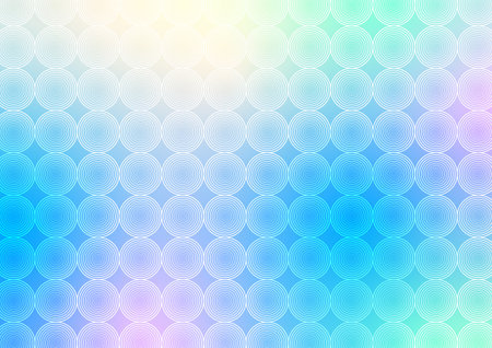 Vortex circle pattern line blue gradient dynamic presentation covers background. vector illustration.のイラスト素材