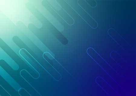 Presentation green blue light gradient space line layer background. vector illustration.のイラスト素材