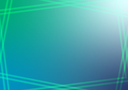 Presentation line green cover banner minimal graphics background. vector illustration.のイラスト素材