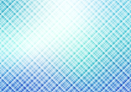 Geometric square pattern line blue light gradient presentation background. vector illustration.のイラスト素材