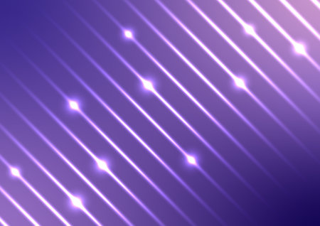 Abstract purple graphic light line cover presentation background. vector illustration.のイラスト素材