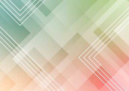 Geometric pastel green pattern soft triangle background. vector illustration.
