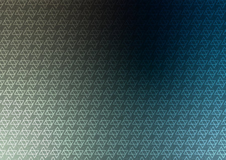 Abstract triangle dark pattern blue light wallpaper background. vector illustration.のイラスト素材