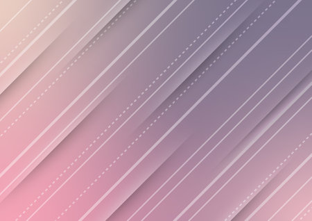 Pink line smooth style premium gradient presentation background. vector illustration.のイラスト素材