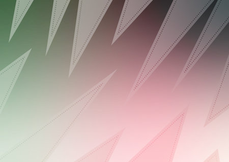 Gradient triangle dot line abstract graphic background. vector illustration.