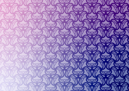 Soft light purple pattern line curve background. vector illustration.のイラスト素材