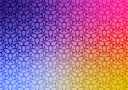 Colorful curve pattern line soft gradient background. vector illustration.