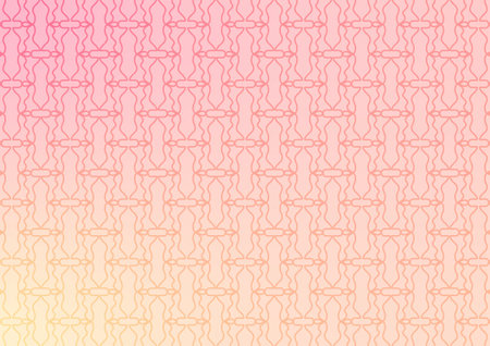 Pink geometry set soft block art background vector illustration.のイラスト素材