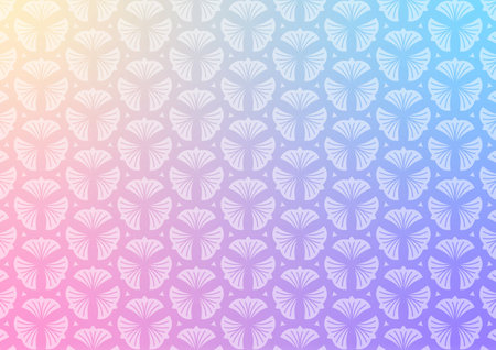 Soft gradient art abstract pattern background vector illustration.のイラスト素材