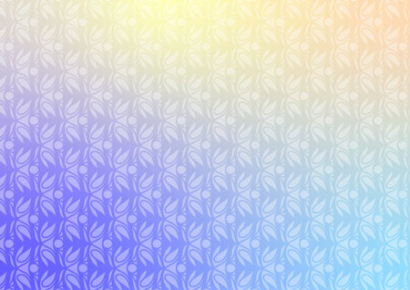 Blue art soft yellow pattern line background vector illustration.
