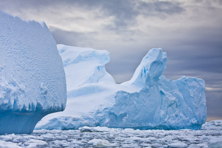Huge iceberg in Antarctica