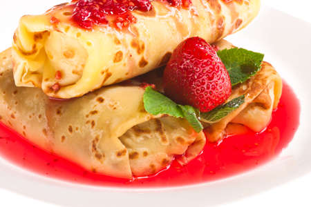sweet pancakesの写真素材