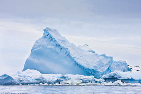Huge icebergの写真素材