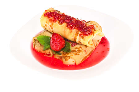 sweet pancakesの写真素材