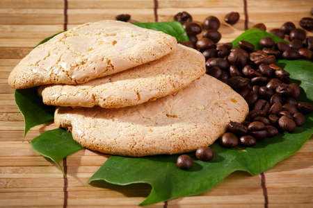 homemade cookies with decorationの写真素材