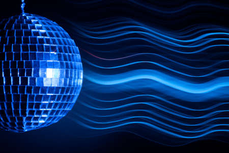 Disco ball light  backgroundの写真素材