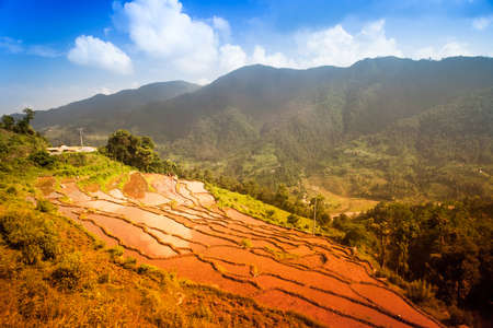 Beautiful mountain landscape. Himalayasの写真素材