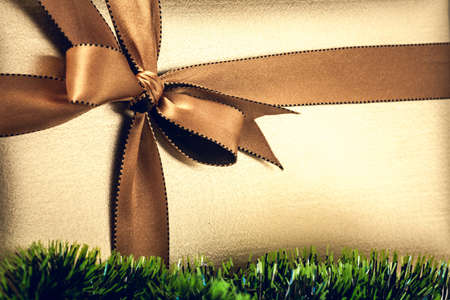 Christmas gift boxの写真素材