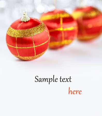Christmas background with space for textの写真素材