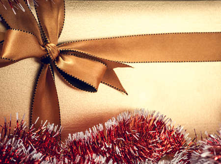 Christmas gift boxの写真素材