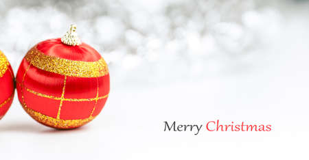 Christmas background with space for textの写真素材