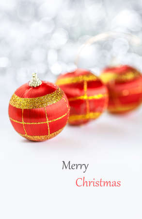 Christmas background with space for textの写真素材