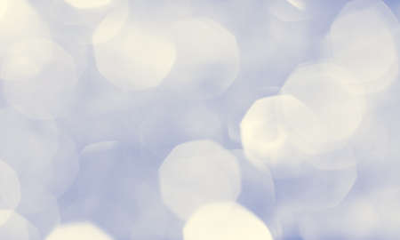 Lights on blue backgroundの写真素材