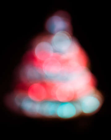 Defocused Christmas Tree Lights  Nice Christmas backgroundの写真素材