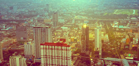 cityscape of bangkokのeditorial素材