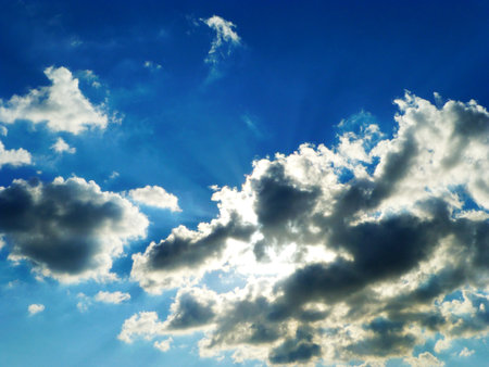 cloud sunsetの写真素材