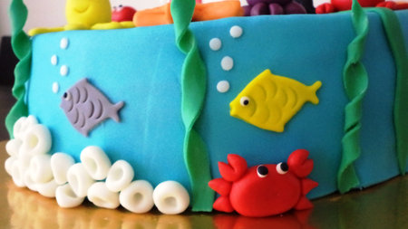 celebration cakeの写真素材