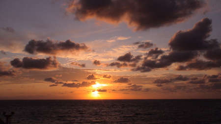 beautiful sunsetの写真素材