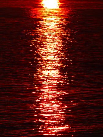 beautiful sunsetの写真素材