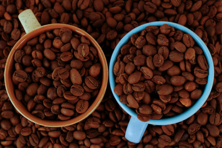 This is the traditional Turkish coffee bean.の写真素材