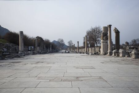 Antique city viewのeditorial素材