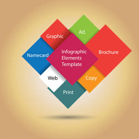Infographic Elements Templateのイラスト素材