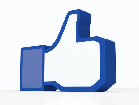 Social media  facebook  thumbs-up like