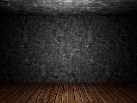 old Concrete abandoned room dirty interior の写真素材