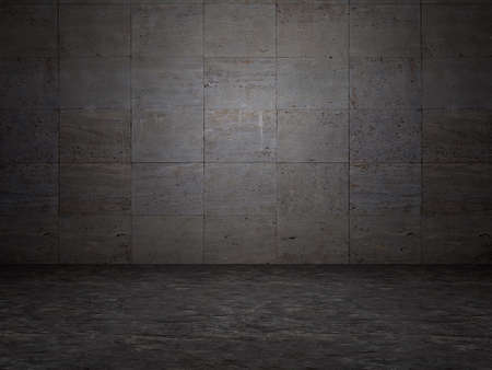 vintage interior with concrete wallの写真素材