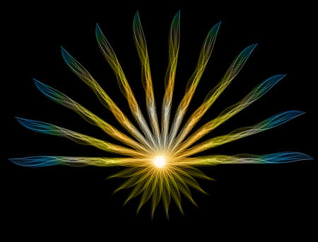 Vector illustration colorful wave abstract exploding banner backgroundsのイラスト素材