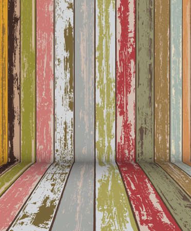 Wood Background Texture . vector illustration.のイラスト素材