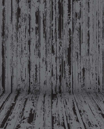 Old Wood Background Texture . vector illustration.のイラスト素材
