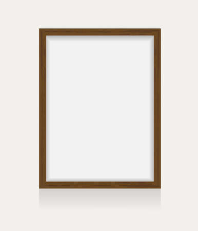 Frame Wood Texture . vector illustration.のイラスト素材