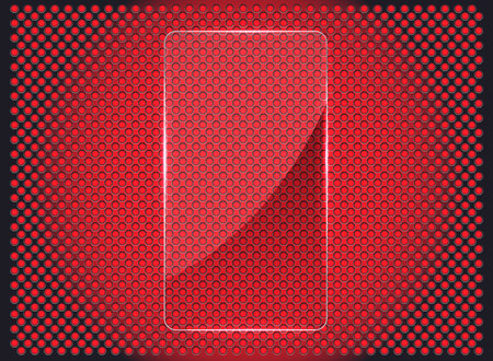 Red Metal glass abstract background styleのイラスト素材