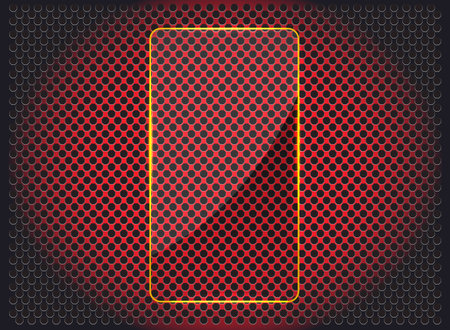 Red Metal glass abstract background styleのイラスト素材